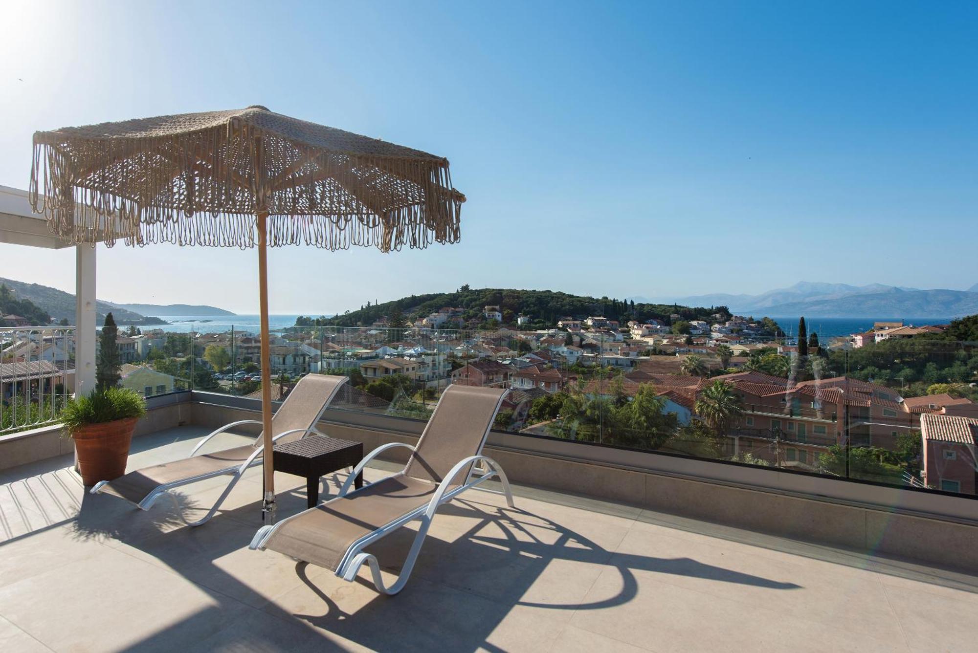 Hill Lofos Hotel Кассиопи Экстерьер фото