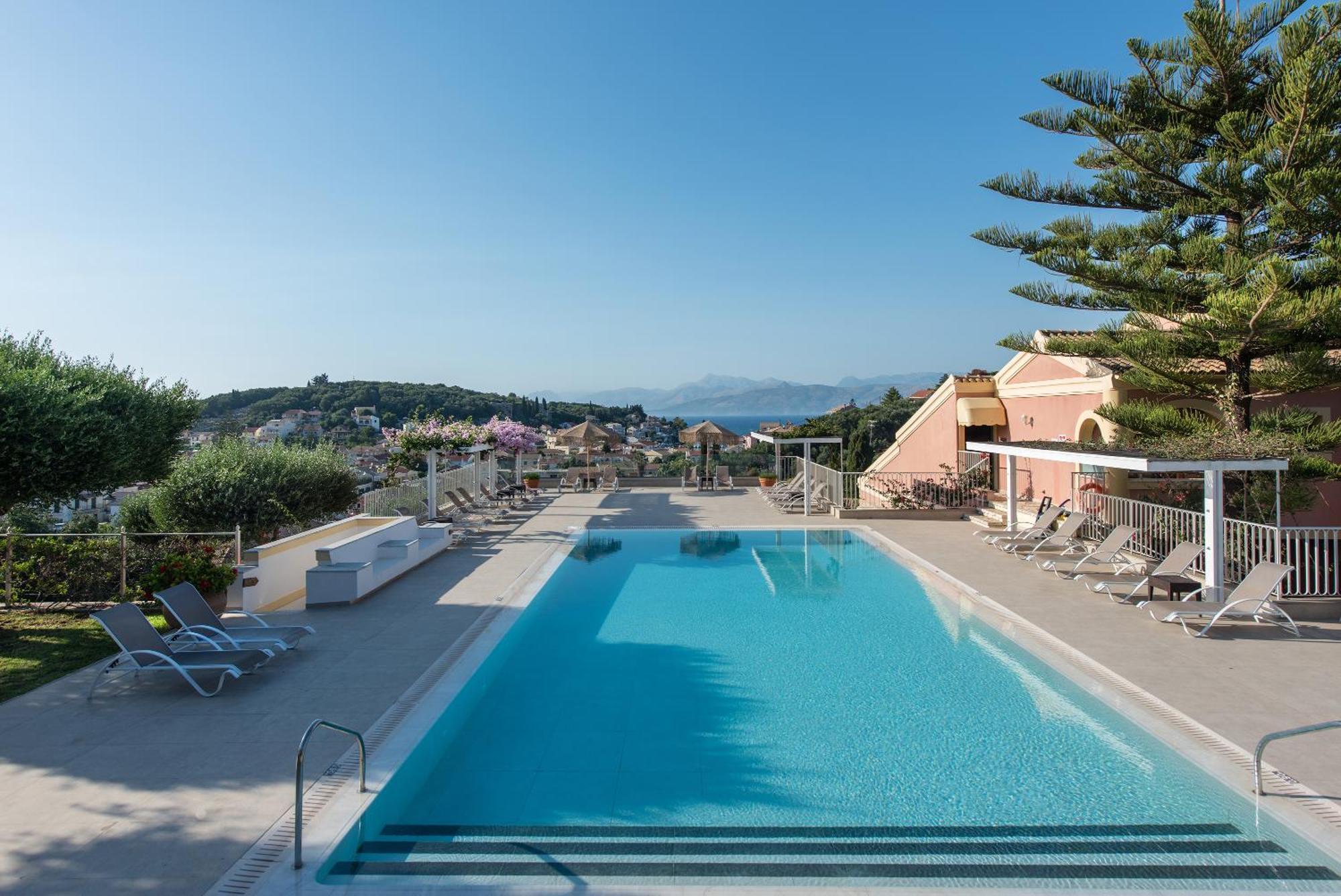 Hill Lofos Hotel Кассиопи Экстерьер фото