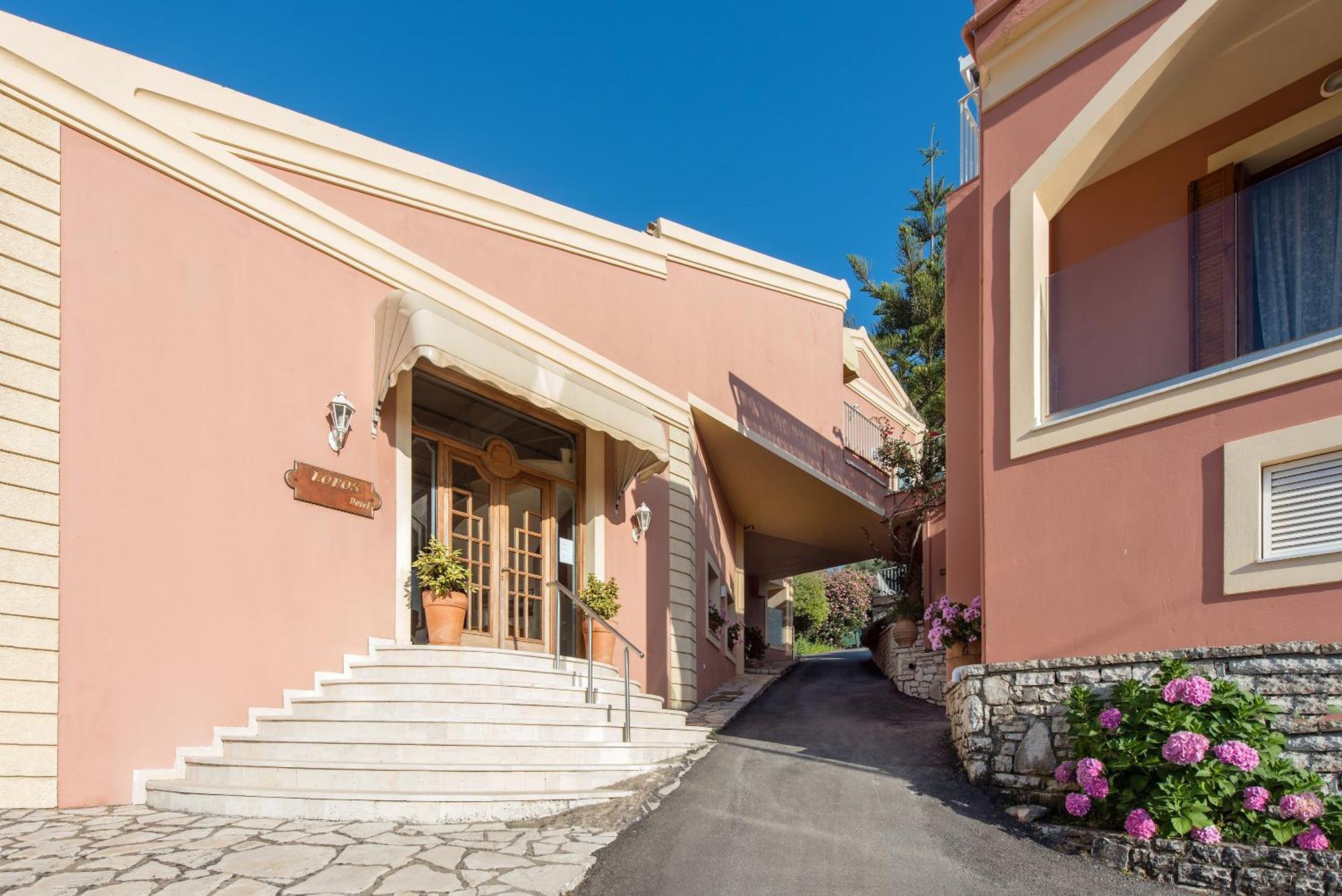 Hill Lofos Hotel Кассиопи Экстерьер фото