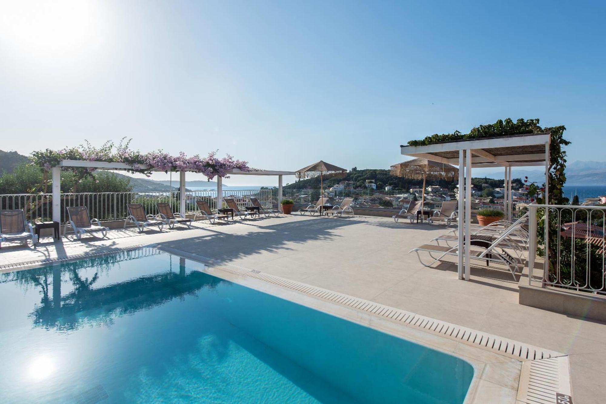 Hill Lofos Hotel Кассиопи Экстерьер фото