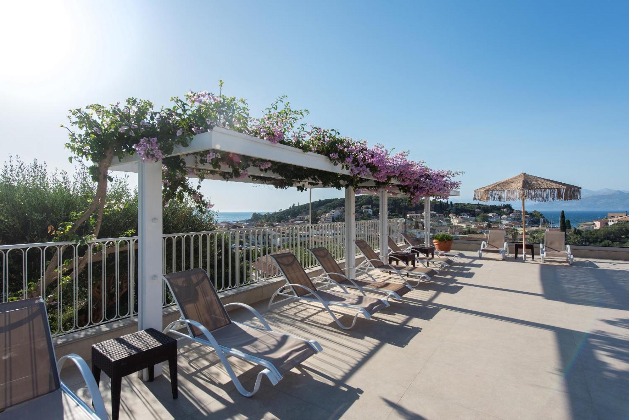Hill Lofos Hotel Кассиопи Экстерьер фото