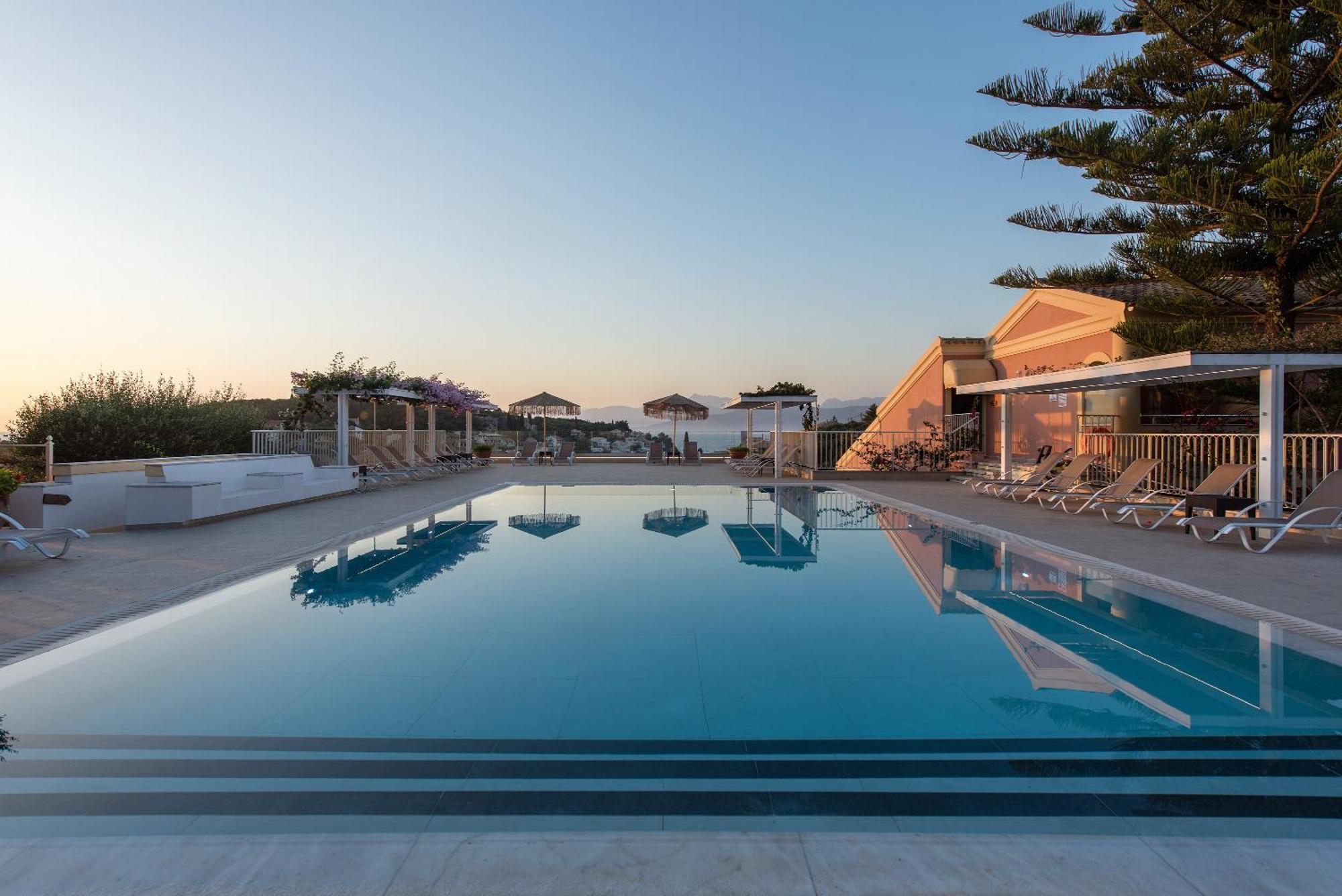Hill Lofos Hotel Кассиопи Экстерьер фото