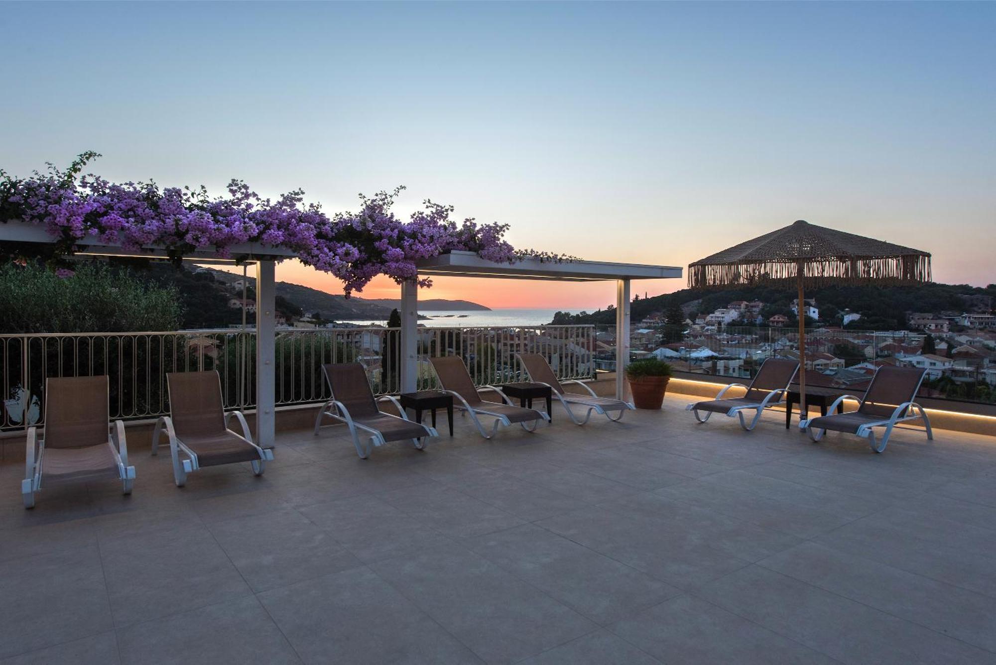 Hill Lofos Hotel Кассиопи Экстерьер фото