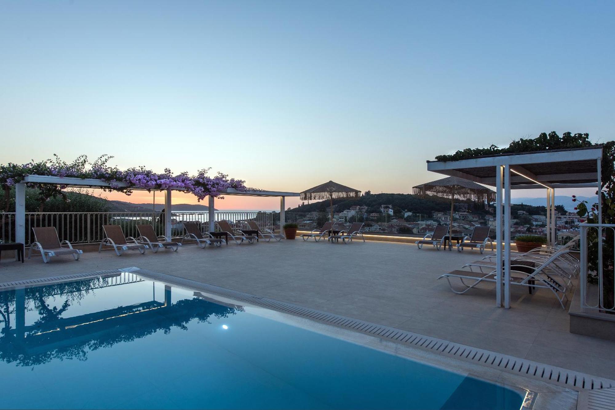 Hill Lofos Hotel Кассиопи Экстерьер фото