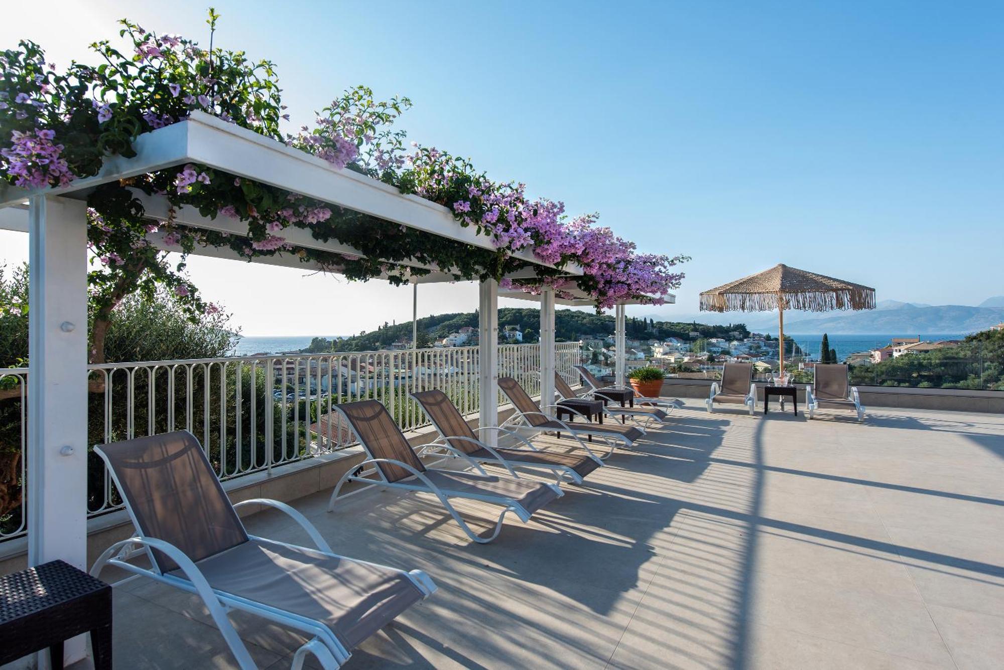 Hill Lofos Hotel Кассиопи Экстерьер фото