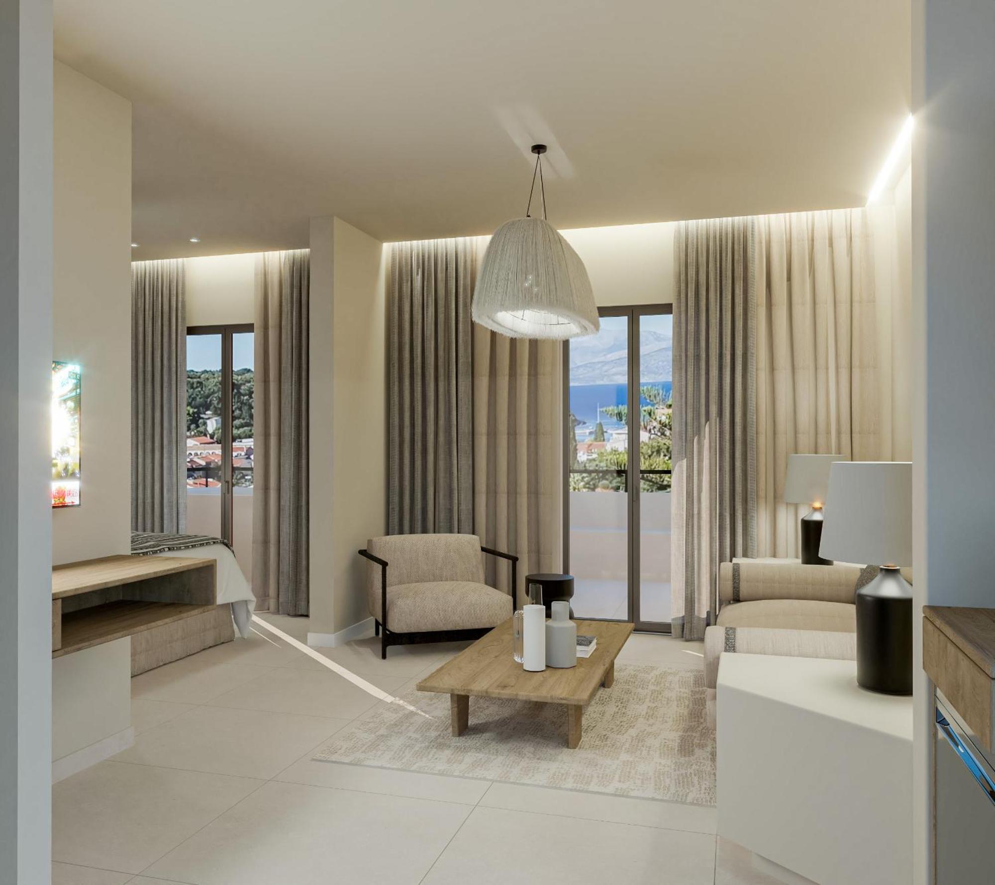 Hill Lofos Hotel Кассиопи Экстерьер фото